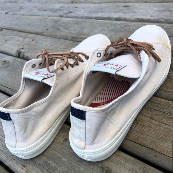 Vintage & Retro Men’s Levi’s Vulca Retro Low Top Canvas Sneakers Size 12 (EUC) - Picture 6 of 8